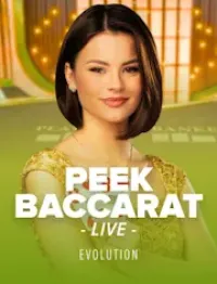 peek baccarat official logo