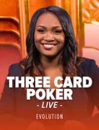 three card poker official logo